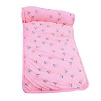 Summer Cooling Pet Cat Bed Cushion Ice Pad Dog Sleeping Square Mat For Puppy Dogs Cats Kennel Top Quality Cool Cold  New M pink