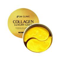 3W CLINIC Kolageno prabangus auksinis hidrogelinis akių ir dėmių pleistras 1 PCS yellow