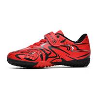 Football Shoes Boys/Children Rubber Anti -slip Short M ic Sticks Betting On Mooncayes Football Boots 30 raudona