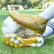 Futbolo bateliai 35-45 Unisex Futbolo batai Didelio dydžio Didelio dydžio Futbolo bateliai Ilgi dygiai Varžybų Treniruočių Batai Vaikams 35 auksas