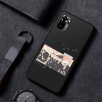 haikyuu Poster volleyball Japan anime Phone Case For Xiaomi Mi Redmi Note 8T 9T 9S 9A 10 7 8 9 Lite pro redmi note 8t black