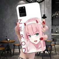 Darling In The Franxx ZERO TWO Phone Case For Samsung Galaxy S6 S7 S8 S9 S10 S21 S22 Plus Ultra Soft Black Phone Cover Galaxy S30
