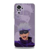 Transparent Phone Case For Xiaomi Redmi Note 10 11 Pro 9S 9 8 7 8T 9C 9A 8A K40 Pro Soft Silicone Cover Sukuna Jujutsu Kaisen Redmi K40 Pro gray