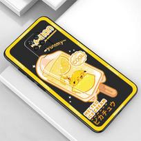 Pokemon IceCream Pikachu Case For Xiaomi Redmi Note 11 9S 10 9 8 7 9A 9C 9i K40 8T 10C 9T K50 Silicone Phone Shell Redmi A1 Plus black