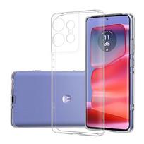 Dėklas Moto Edge 50 Pro Ultra plonas skaidrus minkštas TPU kameros apsauginis dangtelis, skirtas Motorola Moto Edge50Pro 50 Pro For Edge 50 Pro juoda