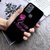 Queen King Phone Case For Moto Edge 50 40 Pro Edge 40 30 Ultra Neo Fusion G Power G Stylus G Play E32 E20 E40 Moto E40 gray