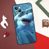 Ferocious Shark Animal Case For iPhone 13 12 14 15 Pro Max Mini 7 8 Plus SE 2020 X XS MAX XR 11 14 15 Pro Max Cover Case iPhone 14