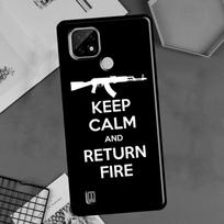 Ak 47 Gun For OnePlus 10 9 Pro 8T 9R 10R Nord2 Case For Realme 8 Pro 9 GT Neo 3 2 Master 8i 9i Cover Realme GT Neo3 black