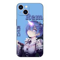 Black Tpu Case For google pixel 4 4A 4XL 5 5A 5XL 6 6A 7 PRO Cover Ram Rem Anime Cartoon Pixel 7 5G gray