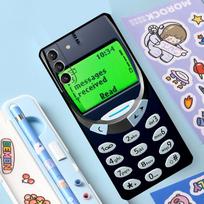 Retro mobiliojo telefono dėklas Samsung Galaxy S23 S22 S20 S21 Ultra S8 S9 S10 Note10 Plus Note20 Ultra S20 FE dangtelis Galaxy S20 FE
