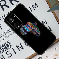 Map of Africa African Fabrics For Realme C67 C55 C53 C51 C35 C33 C31 C30 C25s C21Y GT Neo 6 GT5 9 10 11 12 Pro Plus Case Realme 9Pro Plus