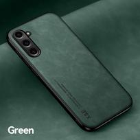 Magnetic Case for Samsung Galaxy S24 Ultra S23 FE S22 Plus S21 Protective Cover Car Holder Phone Coque Fundas For Galaxy S21 Ultra žalia