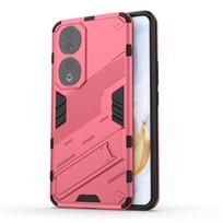 For Honor 90 Pro Case Car Magnetic Kickstand Ring Armor Phone Case For Xonor Honer Honar 90Pro Honor90 Honor90Pro 5G Back Cover For Honor 90 Pro rožinė raudona spalva