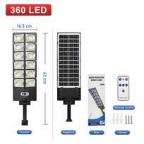 Super Bright Solar Lamp Huge Size Light Remote Control Solar Lantern Waterproof Lamp Smart Sensor Outdoor Solar Light A-Solar lamp