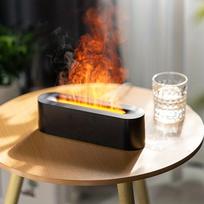 Fire flame Humidifier Portable Usb Colorful Ultrasonic Aromatherapy Cool Mist Maker Household Aroma Essential Oil Diffuser juoda