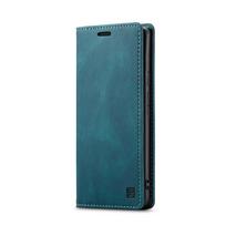 Google Pixel 9 Pro Case Flip Leather Phone Cover For Google Pixel9 Case Luxury Magnetic Flip Wallet Coque Google Pixel 9 Cover Google Pixel 9 mėlyna
