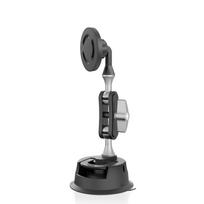 Automobilinio telefono laikiklis Stiprus siurbimo puodelis Telefono laikiklis Reguliuojama rankena išmaniesiems telefonams Stabilus ir D gray