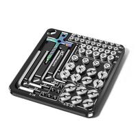 Screws and Hex Keys Storage Plate Kit with 6pcs Hex Keys & 47pcs Stainless Steel Hex Keys M2.5 M3 juoda