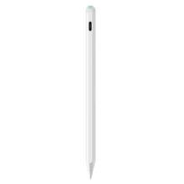 Stilius iPad magnetinei adsorbcijai su dvigubais įkrovimo režimais TypeC ir belaidžiu adsorbcijos įkrovimu, balta