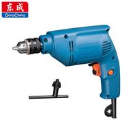 Dongcheng rankinis grąžtas J1Z-FF-10A mažas buitinis grąžtas 300W elektrinis atsuktuvas Dongcheng elektriniai įrankiai Iron chuck