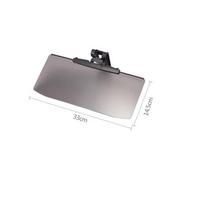Automobilio apsauga nuo akinimo saulės skydelis Blokuojantis akinimą Veidrodėlis langui Dienos ir nakties vairavimas 33X14.5cm gray