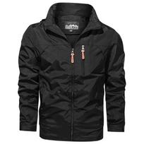 Spring Autumn Men's Windbreaker Oversize Man Windproof Jacket Men Climbing Camping Coats Mens Rain Coat Clothing XXXXXL žalia