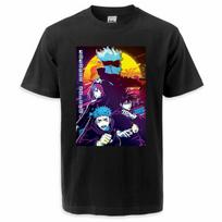 Hot Anime Summer Jujutsu Kaisen T Shirts For Unisex WoUnisex Fashion Gojo Satoru Graphic Streetwear High Quality Short Sleeve Streetwear 4XL white