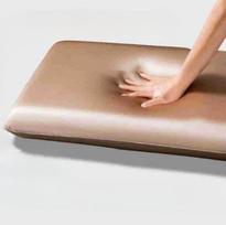 Soft Pillowcase Memory Foam Pillow for Adults and Children Memory Pillow Cervical Vertebra Pillow High and Low Pillow No Pressure Pillow 70*40*8 beige