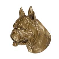 Bokseris, vokiečių bokseris - atminimo lenta su šunimi, personalizuota padėka, apdovanojimas, diplomas su dedikacija iš prekės ženklo Art-Dog ruda