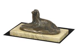 Afganistano skalikas, Tazi - šuns figūrėlė, šuns silueto figūrėlė, trofėjus šunų parodoje  Art-Dog ruda