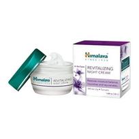Himalaya Revitalizing Night Cream with white lily | Renews, repairs & hydrates skin overnight | rich in AHA & Anti-oxidants | Derma-tested | 50g gray