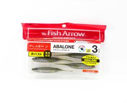 Žuvies Strėlė Minkštas Masalas Flash J Abalone 3 Coliai #03 (5221) red