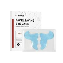 Collagen Water Soluble Eye Mask Anti-Aging  Face Filler Absorbable Collagen Protein Mask Reduce Fine Lines Wrinkles Skin Care 1Box white