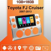 Car Radio Android Auto Carplay For Toyota FJ Cruiser 2007-2013 Multimedia Player Head Unit Stereo GPS Navigation BT WIFI 1+16GB 1+16GB
