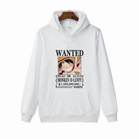 Naujas animacinių filmų anime One Piece žiemos manga gobtuvas Vyriški laisvalaikio gatvės apranga Luffy Cool Zoro megztiniai Grafinis Hip Hop Hoody Unisex XXL blue