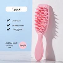 Silikoninė rankena vonios šepetys tarpvalstybiniam naminių gyvūnų šunų priežiūrai ir priežiūrai Bath brush with blue handle mėlyna