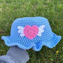 New handmade crocheted Mickey fisherman hat spring sunshade basin hat adult hat