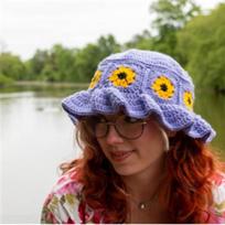 Purely hand-knitted plush bunny ears hat and scarf all in one cute adult hat Adult 56-59cm gray