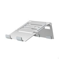 Laptop Stand Base Desktop Hollow Design Heightening Heat Dissipation Cooling Holder Computer white