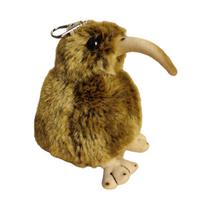 Kiwi paukščio pliušinio žaislo lėlės animacinio filmo pliušinio žaislo modeliavimas 12cm ruda