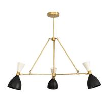 3 Light Modern Diablo Shades Sputnik chandelier light Fixture Handcrafted Artistic Chandelier Pendant auksinė