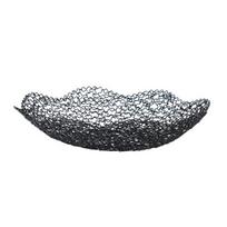 Anti-rust 2 Colors Creative Multifunctional Hollow Out Iron Fruit Plate Art Iron Fruit Holder M auksinė