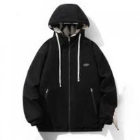 Autumn and Winter Jackets, Hong Kong Style Men's and Women's Coats, Waffles, Worn on Both Sides, Men's Loose M juoda