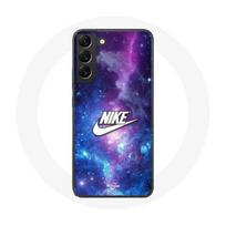 Coque - Maniacase - Samsung Galaxy S23 Plus - Nike logo blanc - Espace coloré - Souple juoda