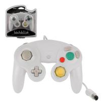 TTXTECH valdiklio kilimėlis laidinis vairasvirtė, skirta Nintendo GameCube ir žaidimų konsolei; Wii – balta