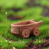Mikro Peizažas Mielas Animacinis Mini Morka Triušis Sodininkystės Dervos Ornamentai Bonsai Gyvūnų Dekoracija