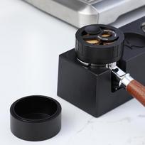 Espreso dozavimo įrankiai, dozavimo piltuvėlis, 10 adatėlių, kavos aksesuarai 54mm gray