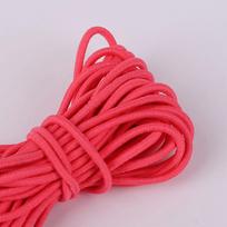 Sewing Tools 2.5mm/2mm 5m/Pack Elastic Cord Durable Coloured Accessories Sewing Material DIY High Quality Elastic Band Handmade  Accessories 2.0mm5m arbūzo raudonos spalvos