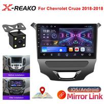 Android 12 Carplay Auto WIFI Automobilinis radijas, skirtas Chevrolet Cruze 2 2015 2016 2017 2018 2019 2020 GPS multimedijos vaizdo grotuvas stereofoninis 4 core 1GB+32GB carplay