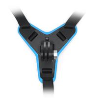 Motociklo šalmo smakro laikiklis Motociklo viso veido šalmo laikiklis GoPro veiksmo ir sporto kameros priedams mėlyna